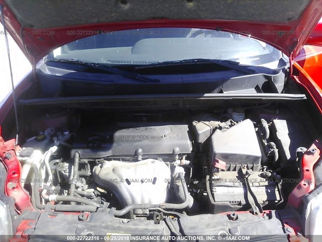 JTLZE4FE6DJ034628 - 2013 TOYOTA SCION XB წითელი ფოტო 10