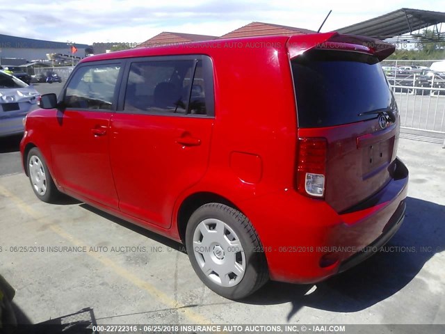 JTLZE4FE6DJ034628 - 2013 TOYOTA SCION XB წითელი ფოტო 3