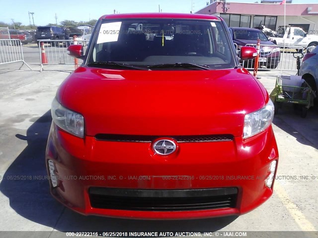 JTLZE4FE6DJ034628 - 2013 TOYOTA SCION XB წითელი ფოტო 6