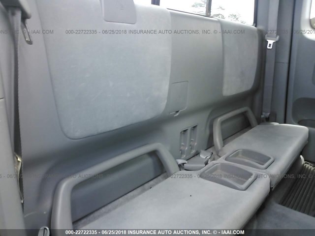 5TEUU42N66Z180096 - 2006 TOYOTA TACOMA ACCESS CAB Schwarz Foto 8