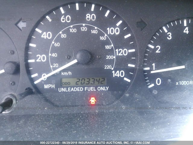 4T1BG22KXWU382775 - 1998 TOYOTA CAMRY CE/LE/XLE 绿色 照片 7