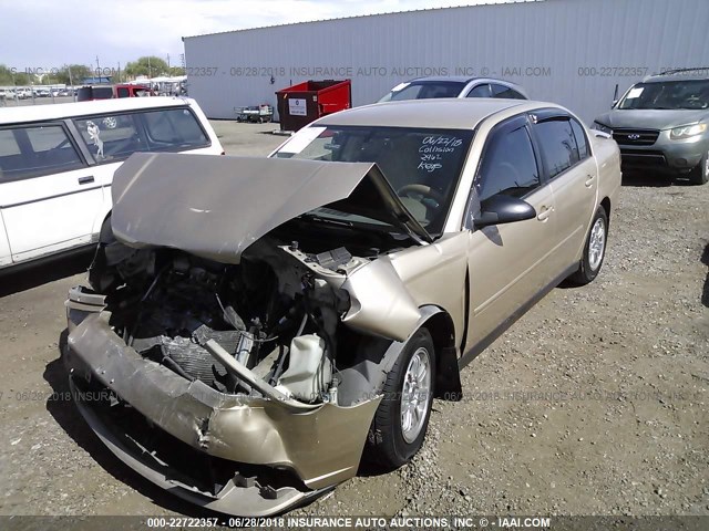 1G1ZT52874F232962 - 2004 CHEVROLET MALIBU LS 金色 照片 2