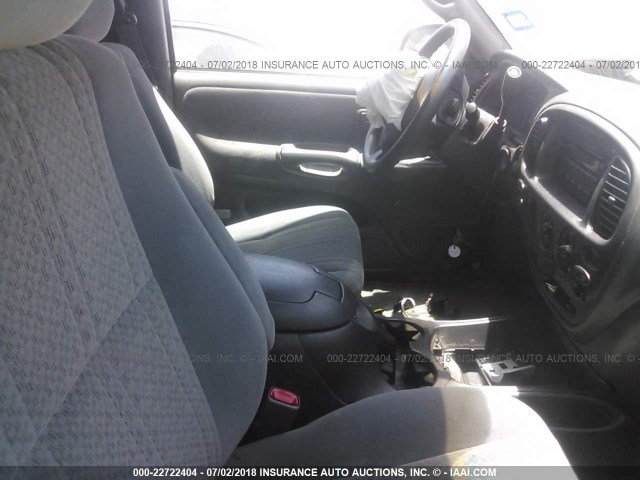 5TBBT44115S456760 - 2005 TOYOTA TUNDRA ACCESS CAB SR5 GRAY photo 5