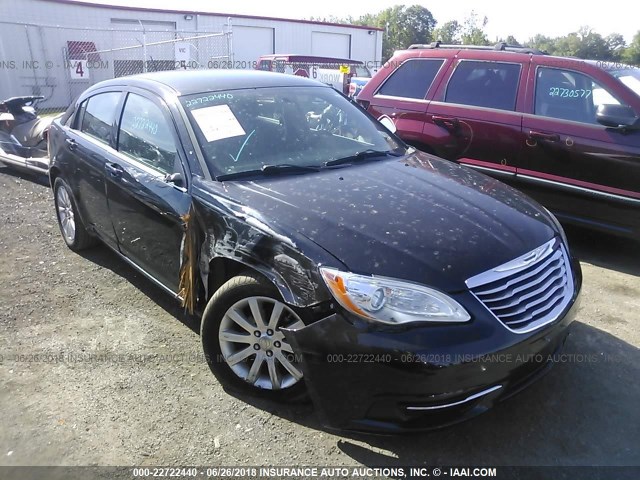 1C3BC1FB3BN607339 - 2011 CHRYSLER 200 TOURING BLACK photo 1