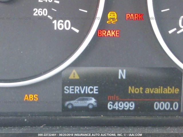 5UXWX9C54D0A22317 - 2013 BMW X3 XDRIVE28I MAROON photo 7