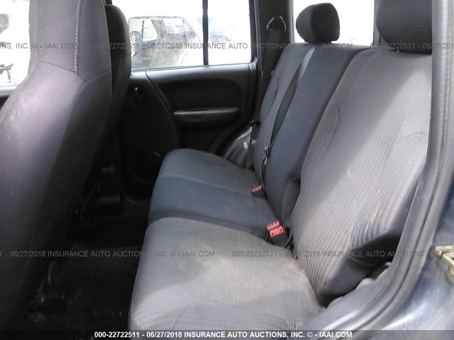 1J8GL48K33W530587 - 2003 JEEP LIBERTY SPORT/FREEDOM ლურჯი ფოტო 8