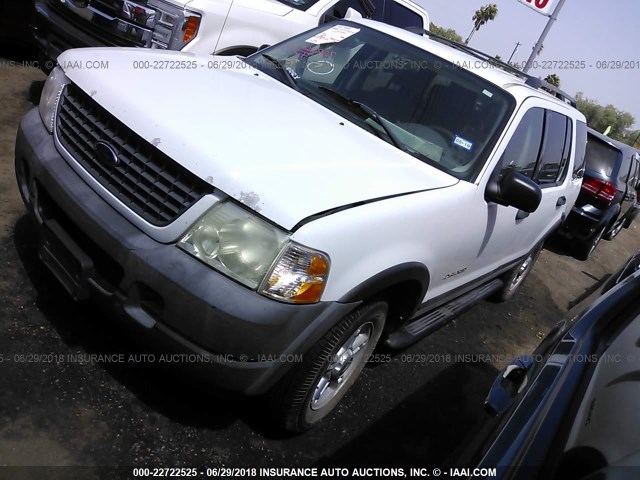 1FMZU62K54ZA10419 - 2004 FORD EXPLORER XLS/XLS SPORT WHITE photo 2