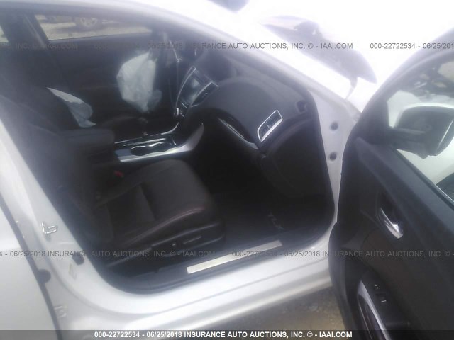 19UUB1F56FA027213 - 2015 ACURA TLX TECH WHITE photo 5