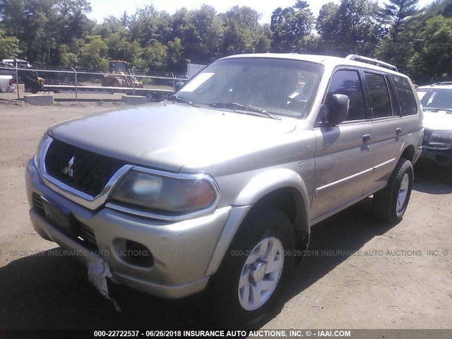 JA4MT31R52J028682 - 2002 MITSUBISHI MONTERO SPORT XLS TAN photo 2