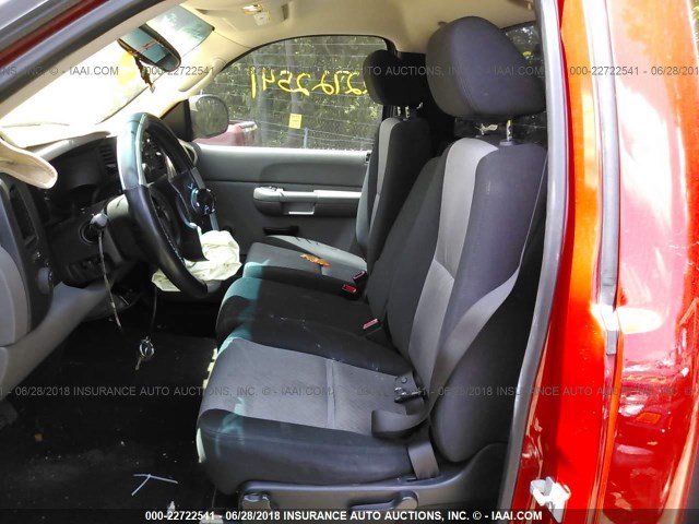 1GCEC14X07Z644906 - 2007 CHEVROLET SILVERADO C1500 CLASSIC RED photo 8