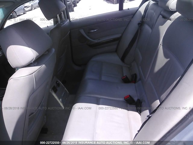 WBAVD33516KV66679 - 2006 BMW 330 XI BLUE photo 8