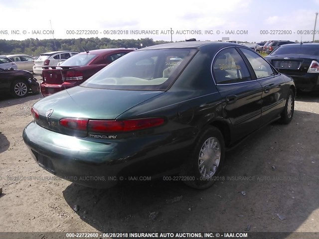 1MEFM50U0XA648701 - 1999 MERCURY SABLE GS GREEN photo 4