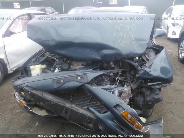 4T1BG12K4TU947334 - 1996 TOYOTA CAMRY DX/LE/XLE GREEN photo 6