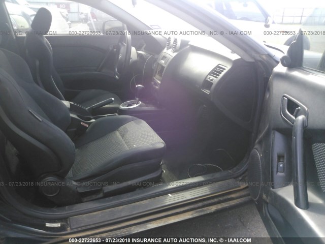 KMHHM65D36U225967 - 2006 HYUNDAI TIBURON GS BLACK photo 5