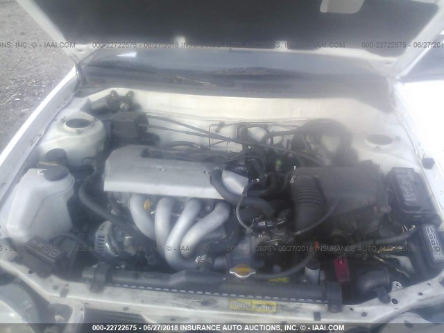 2T1BR12E5XC132846 - 1999 TOYOTA COROLLA VE/CE/LE WHITE photo 10