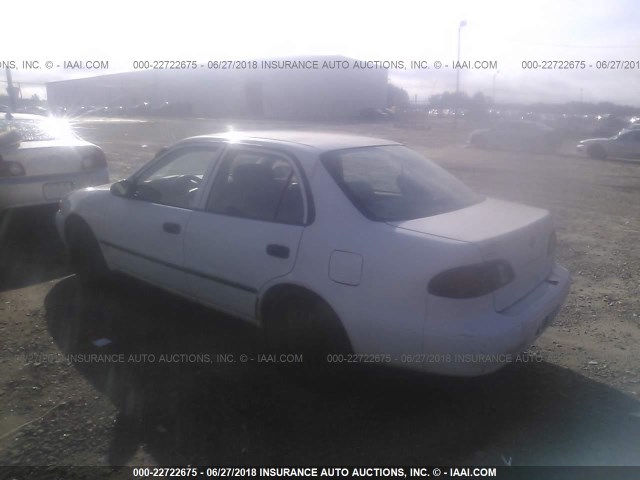 2T1BR12E5XC132846 - 1999 TOYOTA COROLLA VE/CE/LE WHITE photo 3