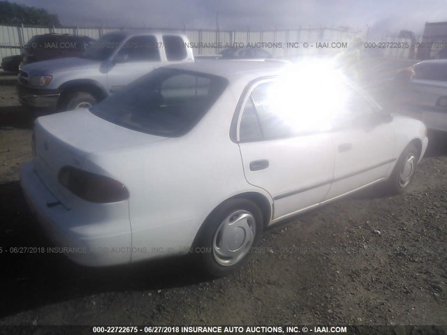 2T1BR12E5XC132846 - 1999 TOYOTA COROLLA VE/CE/LE WHITE photo 4