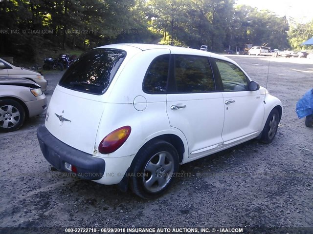 3C8FY68B42T239017 - 2002 CHRYSLER PT CRUISER LIMITED/DREAM CRUISER WHITE photo 4