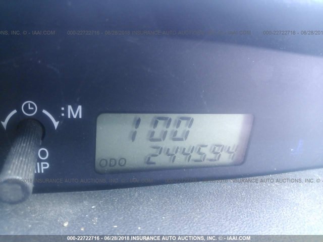 JTLKT334740169278 - 2004 TOYOTA SCION XB მუქი ლურჯი ფოტო 7