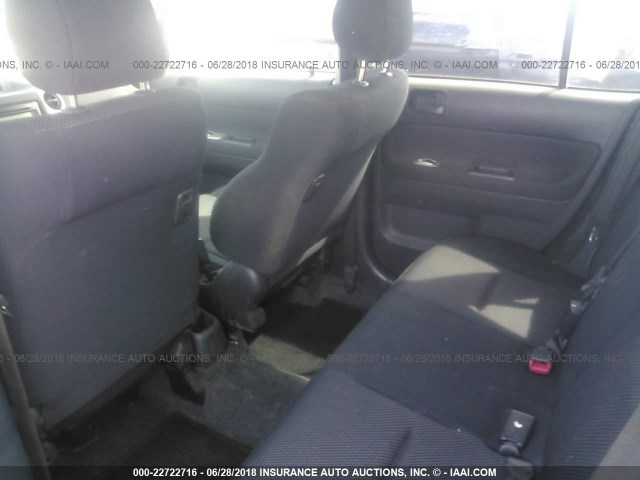 JTLKT334740169278 - 2004 TOYOTA SCION XB მუქი ლურჯი ფოტო 8