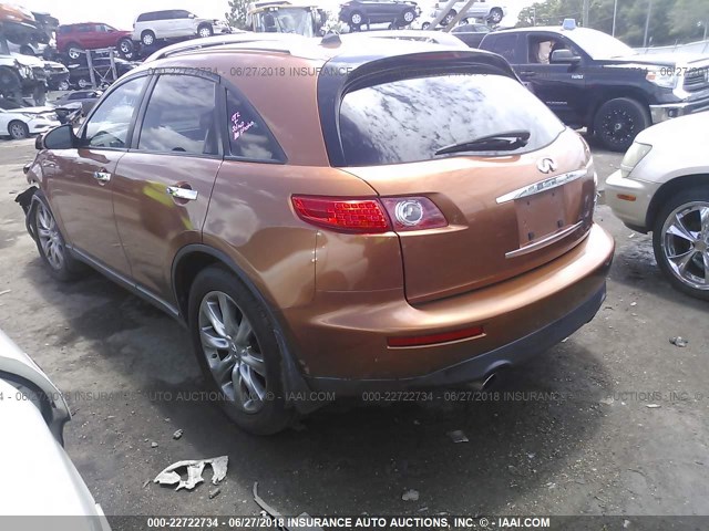 JNRBS08W94X403208 - 2004 INFINITI FX45 GOLD photo 3