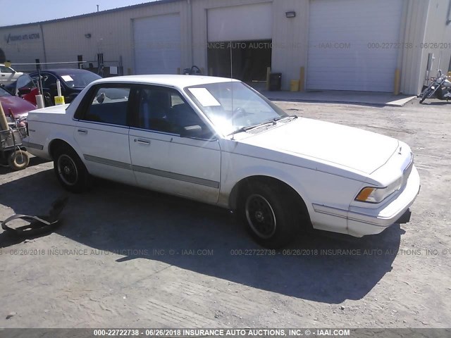 1G4AG55M9R6458313 - 1994 BUICK CENTURY SPECIAL WHITE photo 1
