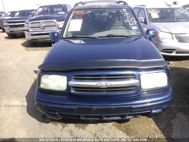 2CNBJ634946912268 - 2004 CHEVROLET TRACKER LT BLUE photo 6