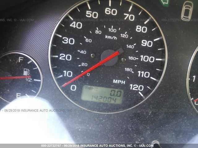 4S3BH675646645650 - 2004 SUBARU LEGACY OUTBACK AWP 勃艮第红 照片 7