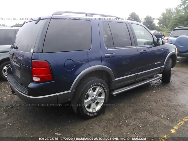 1FMZU63K84UC02333 - 2004 FORD EXPLORER XLT/XLT SPORT/NBX 蓝色 照片 4