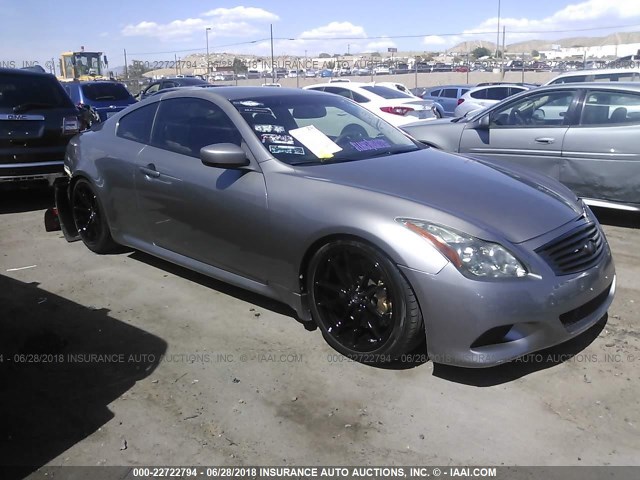 JNKCV64E68M109489 - 2008 INFINITI G37 JOURNEY/SPORT GRAY photo 1