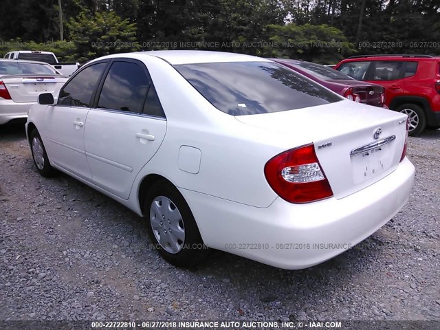 4T1BE32K03U234013 - 2003 TOYOTA CAMRY LE/XLE/SE Ağ foto 3