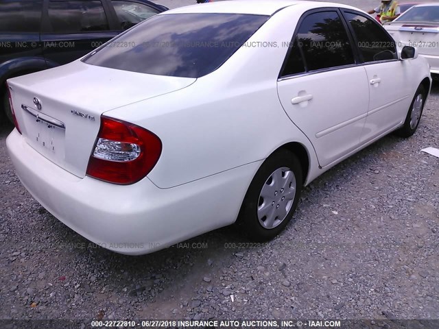 4T1BE32K03U234013 - 2003 TOYOTA CAMRY LE/XLE/SE Ağ foto 4