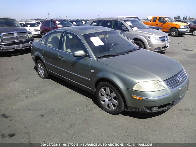 WVWRH63B13P206259 - 2003 VOLKSWAGEN PASSAT GLX 绿色 照片 1