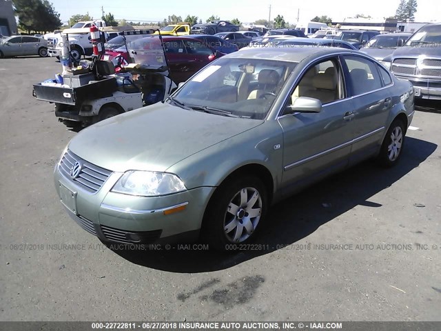 WVWRH63B13P206259 - 2003 VOLKSWAGEN PASSAT GLX 绿色 照片 2