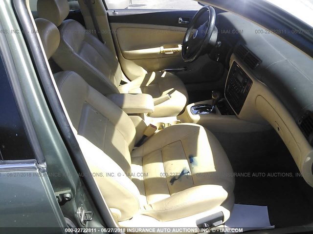 WVWRH63B13P206259 - 2003 VOLKSWAGEN PASSAT GLX 绿色 照片 5
