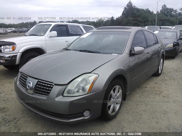 1N4BA41E56C840747 - 2006 NISSAN MAXIMA SE/SL GRAY photo 2