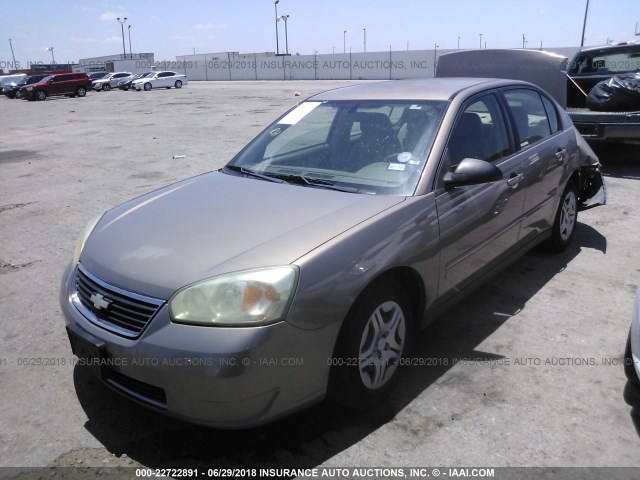 1G1ZS58F97F312244 - 2007 CHEVROLET MALIBU LS Qəhvəyi foto 2