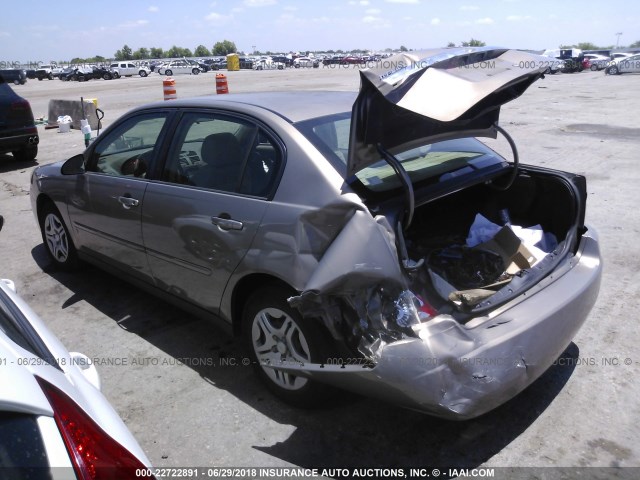 1G1ZS58F97F312244 - 2007 CHEVROLET MALIBU LS Qəhvəyi foto 3