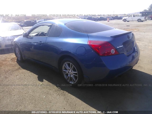 1N4BL24E98C106531 - 2008 NISSAN ALTIMA 3.5SE BLUE photo 3