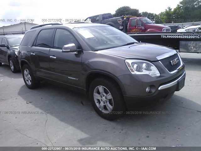 1GKER237X8J215556 - 2008 GMC ACADIA SLT-1 Braun Foto 1