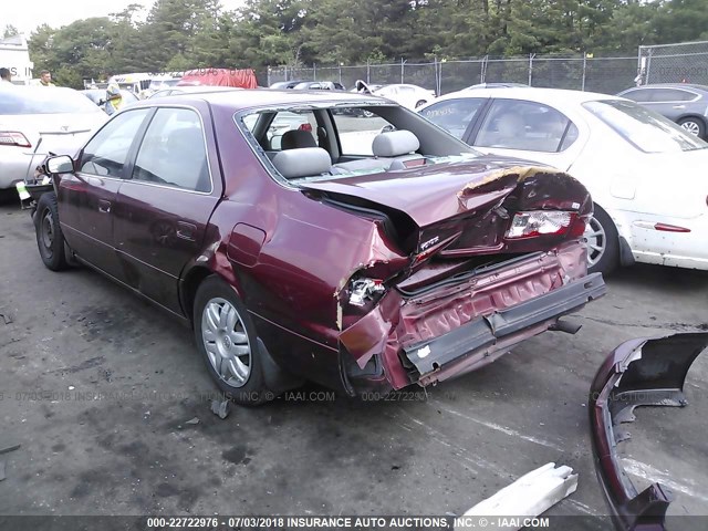 JT2BG22KX10561296 - 2001 TOYOTA CAMRY CE/LE/XLE 红色 照片 3