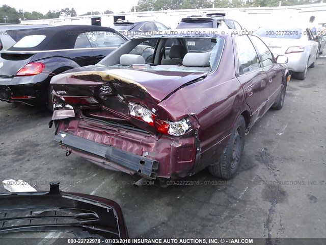 JT2BG22KX10561296 - 2001 TOYOTA CAMRY CE/LE/XLE 红色 照片 4