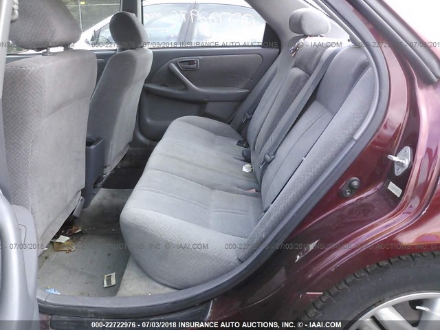 JT2BG22KX10561296 - 2001 TOYOTA CAMRY CE/LE/XLE 红色 照片 8