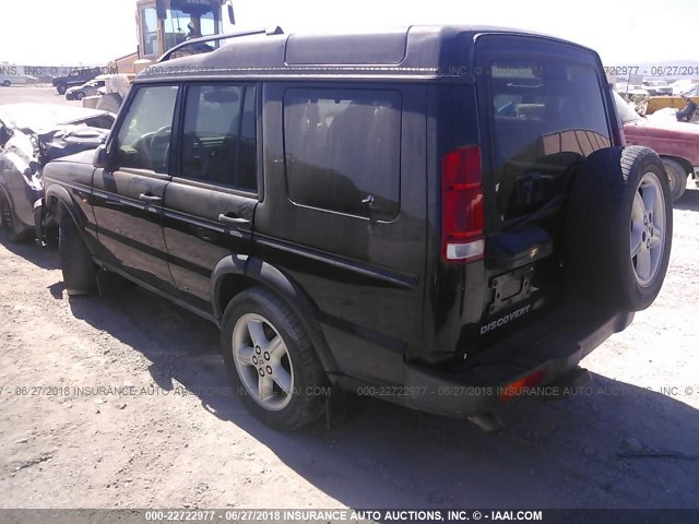 SALTY1249XA217491 - 1999 LAND ROVER DISCOVERY II  BLACK photo 3