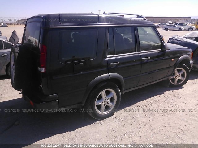 SALTY1249XA217491 - 1999 LAND ROVER DISCOVERY II  BLACK photo 4