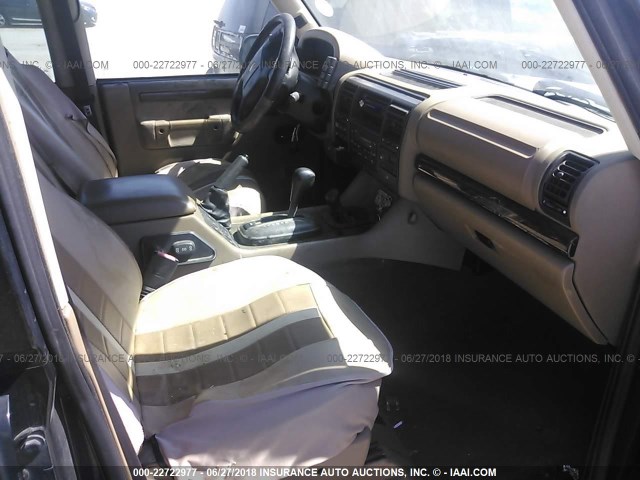 SALTY1249XA217491 - 1999 LAND ROVER DISCOVERY II  შავი ფოტო 5