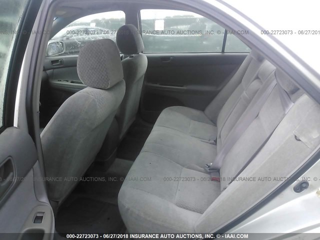 4T1BE32K93U125467 - 2003 TOYOTA CAMRY LE/XLE/SE ვერცხლისფერი ფოტო 8