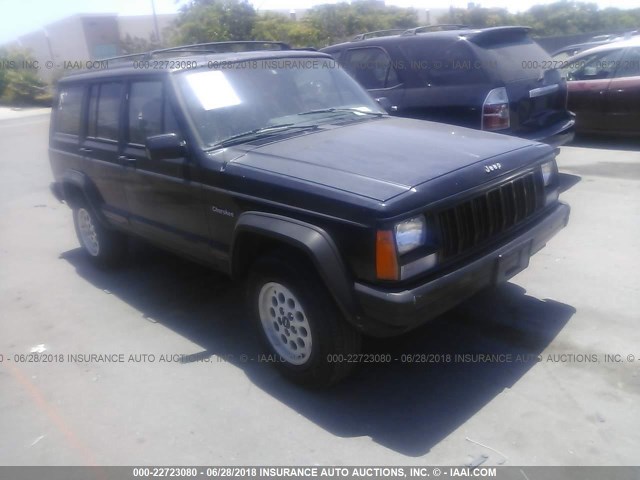 1J4FJ68S6TL241414 - 1996 JEEP CHEROKEE SPORT/CLASSIC შავი ფოტო 1