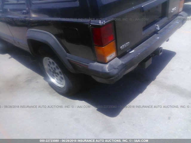 1J4FJ68S6TL241414 - 1996 JEEP CHEROKEE SPORT/CLASSIC შავი ფოტო 6