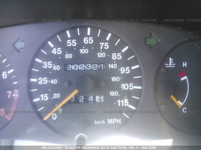 JS2GB41S715210587 - 2001 SUZUKI ESTEEM GL/GLX/GLX SPORT 勃艮第红 照片 7